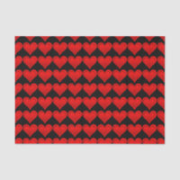 Gradients RED LOVE HEART + your text & ideas