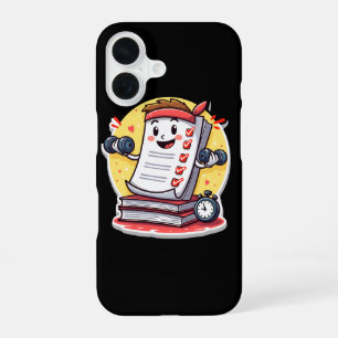 Grading Papers Is My Cardio gift for teachers iPhone 16 Case