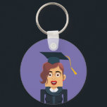 Graduado Key Ring<br><div class="desc">Graduado</div>