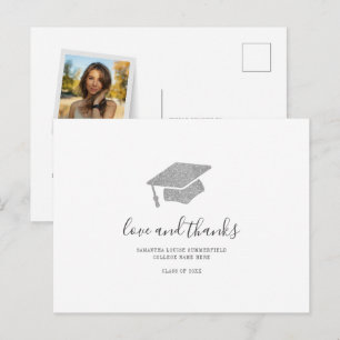 Graduate 2024 Photo Grad Thank You Postcard