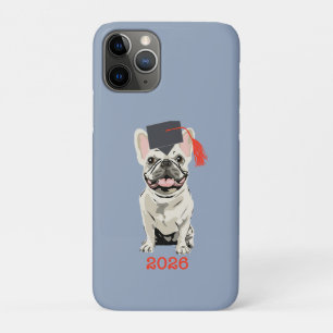Graduate 2026, cute dog iPhone 11 pro case