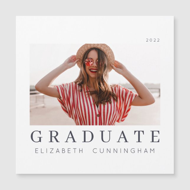 Graduate 20XX Modern Cool Simple Minimalist (Front)