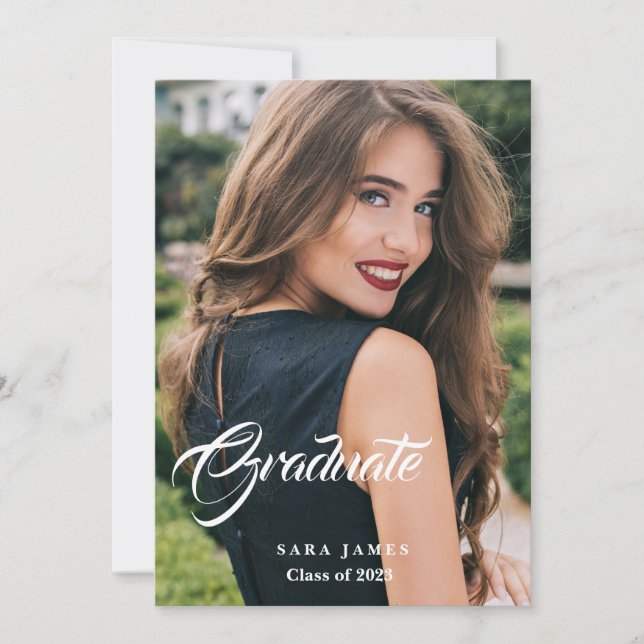 Graduate Announcement (Front)