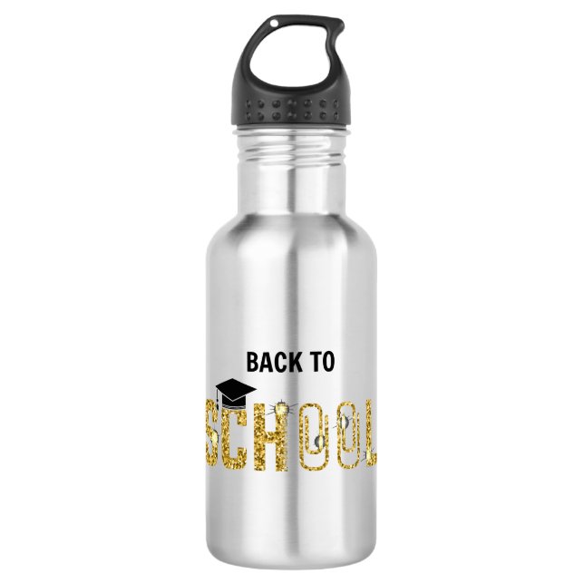 graduate back to school 710 ml water bottle (Front)