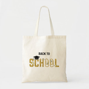 graduate back to school tote bag