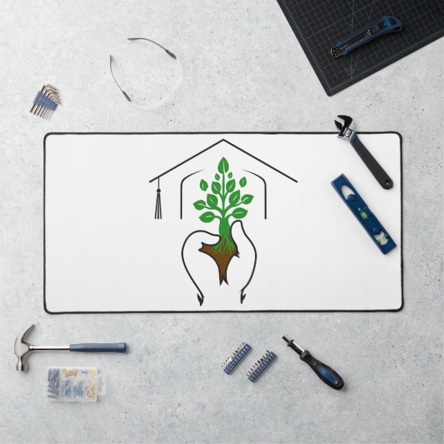 Graduate: Celebrate Every Step of Your Evolution Desk Mat (Workstation)