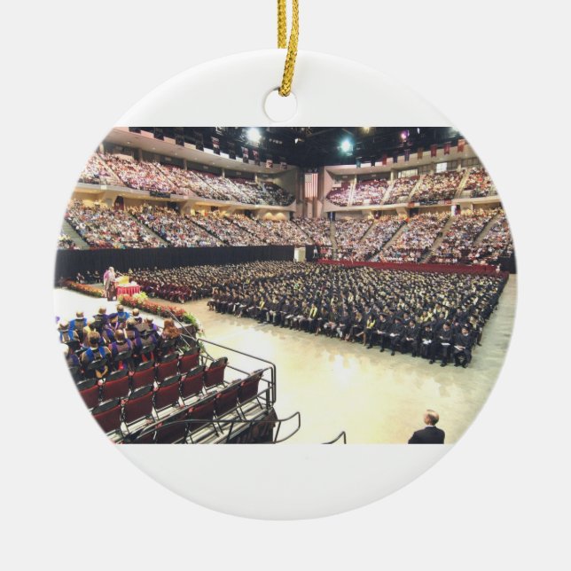 Graduate Ceramic Ornament (Front)
