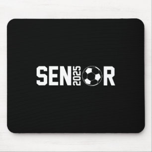 Graduate Cl Of 2025 Senior Soccer Player Graduatio Mouse Pad