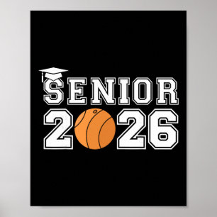 Graduate Cl Of 2026 Senior Lacrosse Player Graduat Poster