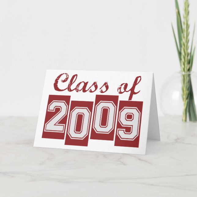 Graduate Class of 2009 Card (Front)