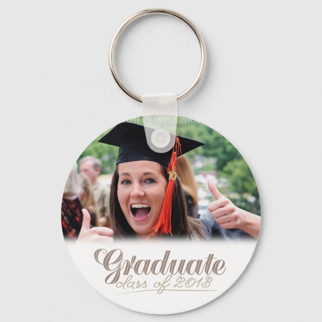Graduate Class of 2013 Gift Keepsake Key Chain (Front)