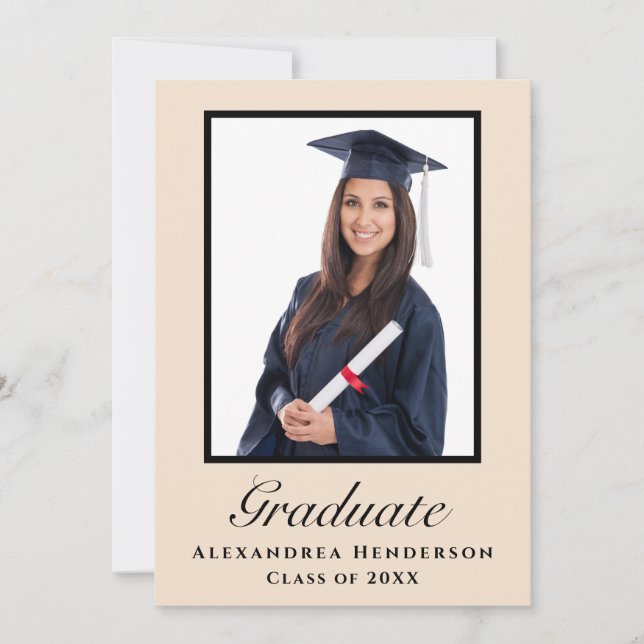  Graduate Class of 2021 Graduation Party Invitation (Front)