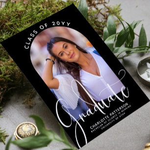 Graduate Class of 2022 Graduation Arch Photo Invitation