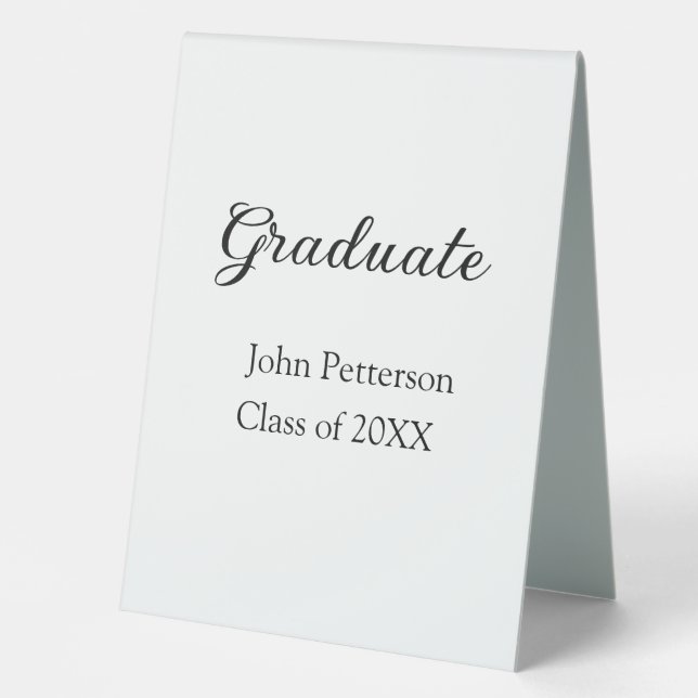 Graduate class of 20XX simple minimal graduation m (Front)