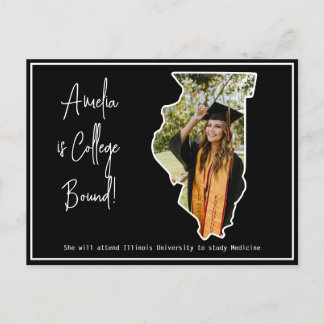 Graduate College Bound Illinois Postcard