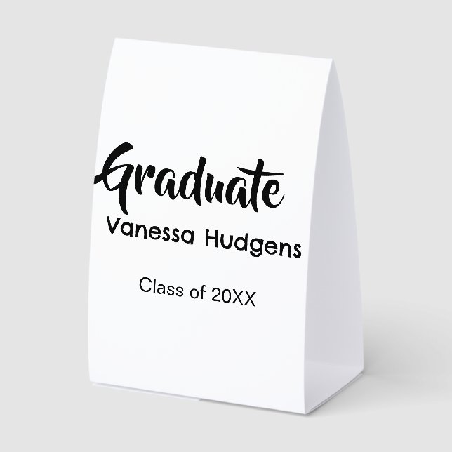 Graduate congratulations name date year class univ (Front)