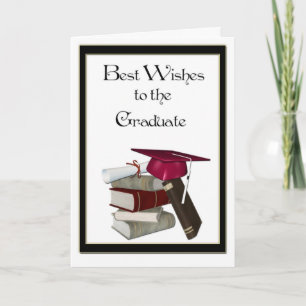 Graduate Congratulations Red Cap Card