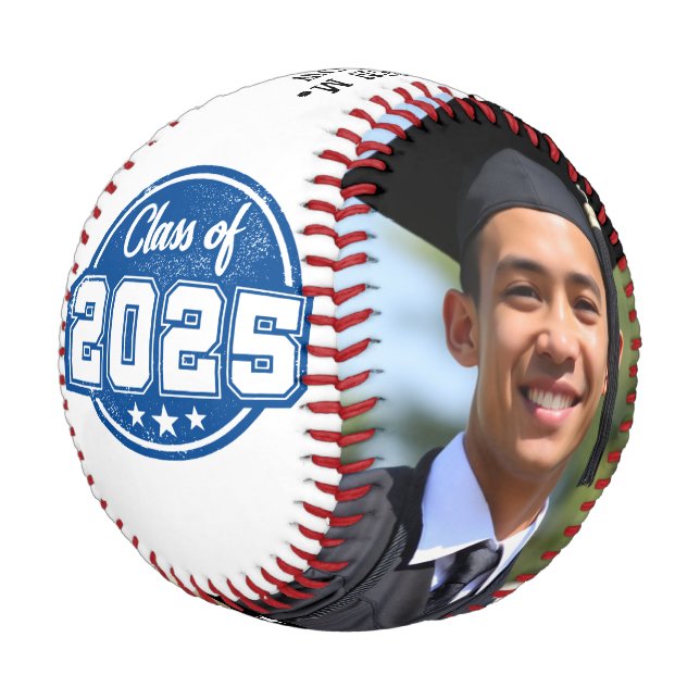 Graduate Custom Photo Baseball (Angled)