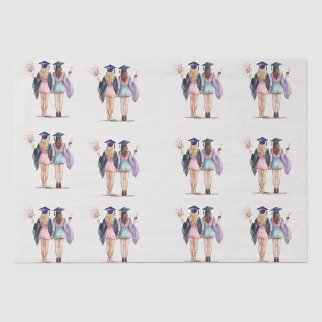 Graduate Friends Tissue Paper (Front)
