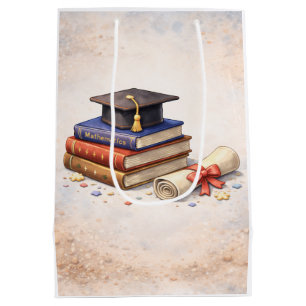 Graduate Gift Bag with Books & Diploma