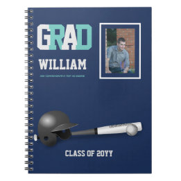 Graduate Gift - Personal Baseball Themed Journal