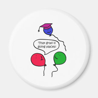 Graduate Going Places Magnet