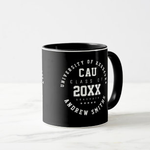 graduate . graduation academic class year grad mug