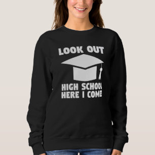 Graduate High School Graduation Sweatshirt