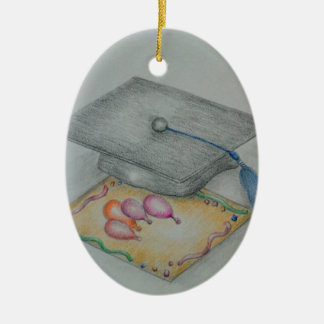 graduate invitation ceramic tree decoration