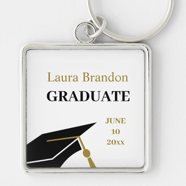 Graduate Keepsake Key Ring (Front)