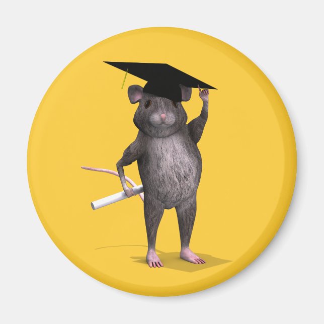 Graduate Mouse Magnet (Front)