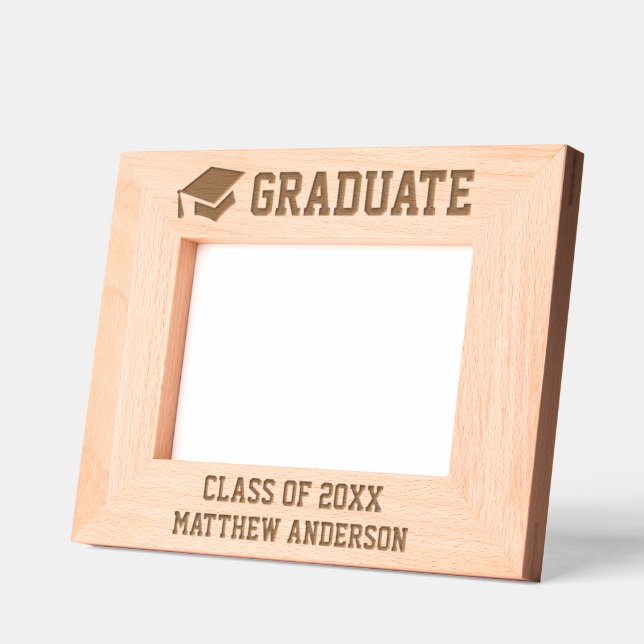 Graduate Photo Etched Frames (Left)