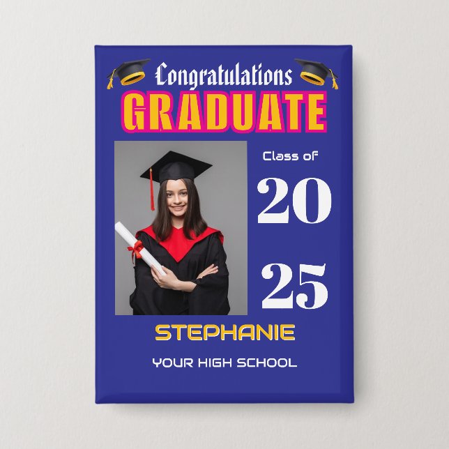 Graduate Photo Graduation Congratulations Custom (Front)
