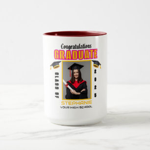 Graduate Photo Graduation Congratulations Custom Mug
