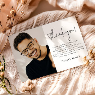 Graduate Photo Graduation Thank You