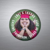 Graduate Photo Love & Thank You Graduation Favours