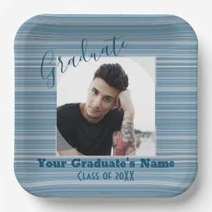 Graduate Photo Paper Plates - HAMbyWG