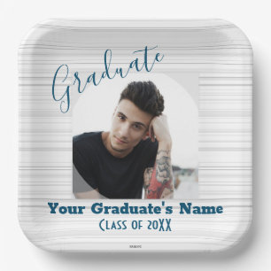 Graduate Photo Paper Plates - HAMbyWG