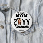 Graduate Photo Proud Mum Modern Black and White