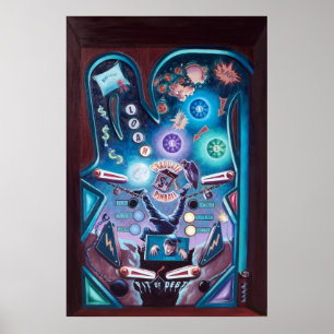 Graduate Pinball Poster