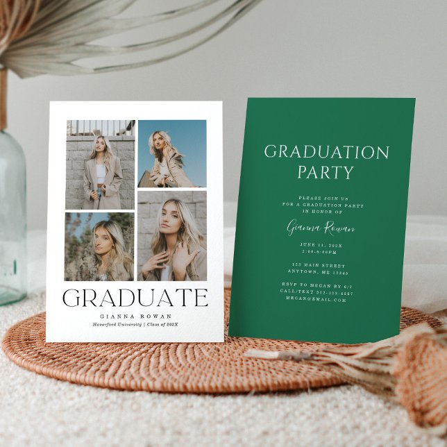 Graduate Prestige Graduation Photo Invitation (Creator Uploaded)
