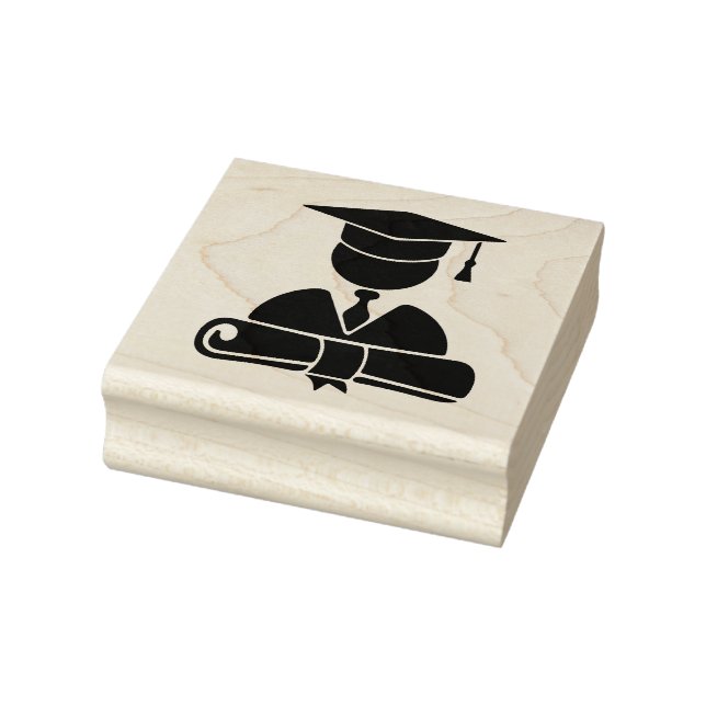Graduate Rubber Stamp (Stamp)