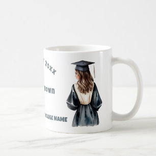 Graduate school college university Beautiful girl Coffee Mug