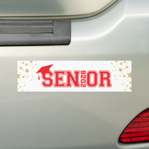 Graduate Senior Bumper Sticker