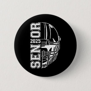 Graduate Senior Cl Of 2025 Graduation American Foo 6 Cm Round Badge