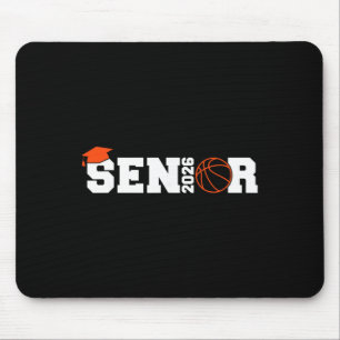 Graduate Senior Cl Of 2026 Sketll Player Graduatio Mouse Pad