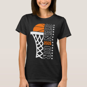 Graduate Senior Cl Of 2026 Sketll Player Graduatio T-Shirt