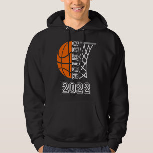 Graduate Senior Class 2022 Graduation Basketball P Hoodie