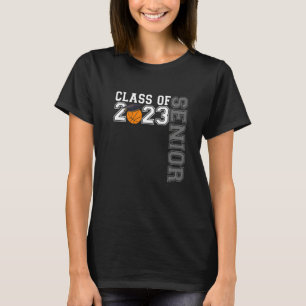 Graduate Senior Class of 2023 Basketball Player Gr T-Shirt