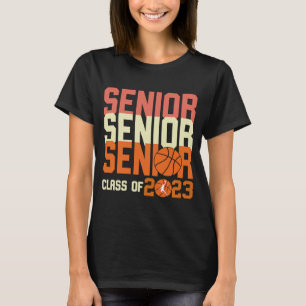 Graduate Senior Class of 2023 Basketball Player Gr T-Shirt